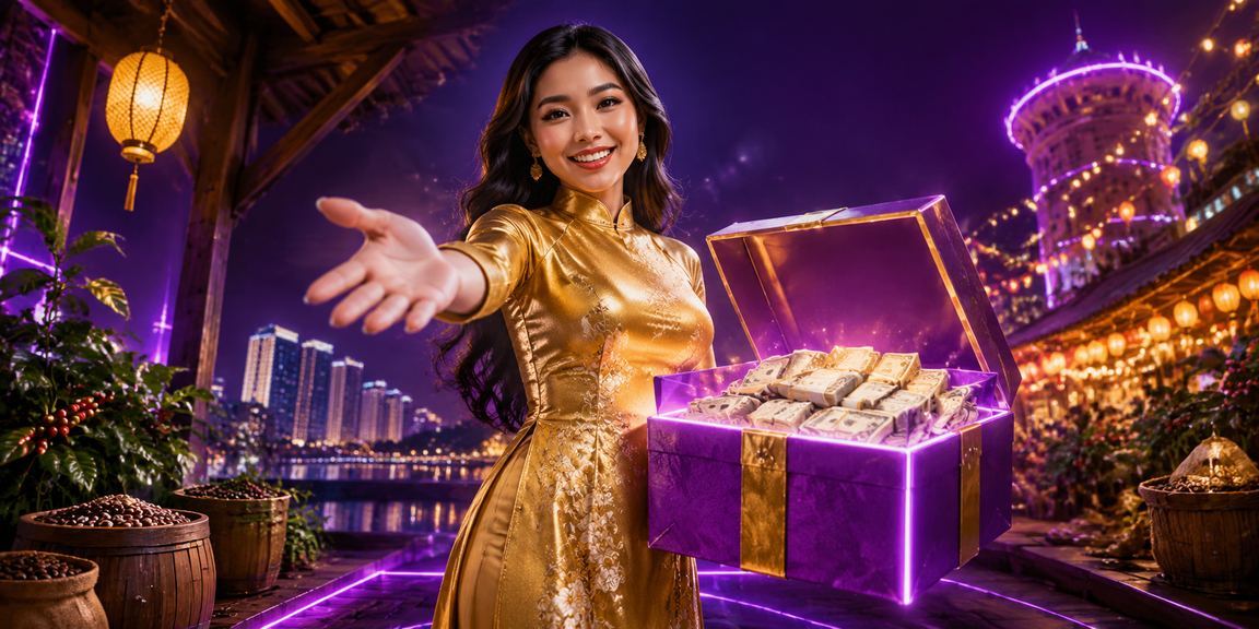 Phụ nữ Việt Nam trong trang phục áo dài trải nghiệm cá cược trực tuyến tại Nha Trang